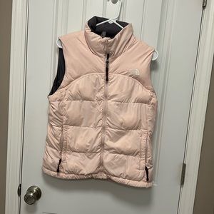The North Face Pink Puffer Vest Size Small Women’s Winter